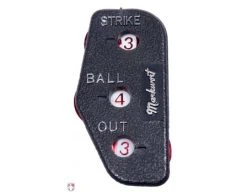 Markwort 3-Dial Plastic Umpire Indicator - 4/3/3 Count