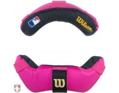 Wilson Umpire Gear Wilson MLB Umpire Mask Replacement Pads - Pink And Black