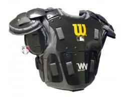 Wilson Umpire Gear Wilson MLB West Vest Pro Gold 2 Memory Foam Umpire Chest Protector
