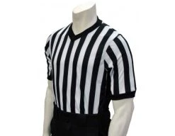 Smitty Officials Apparel Smitty Performance Mesh V-Neck Referee Shirt With Side Panels
