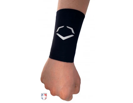 EvoShield MLB PRO-SRZ Protective Wrist Guard - Black - Image 5