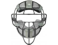 ALL-STAR Umpire Gear All-Star Black Magnesium Umpire Mask With Grey LUC