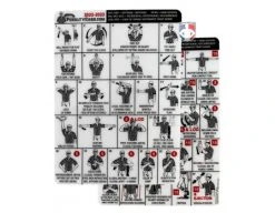 Williams Penalty Card 2022 Football Referee Penalty Signal & Yardage Card By Williams