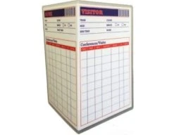 Refsmart Products RefSmart Rewritable Umpire Mound Trips And Information Card