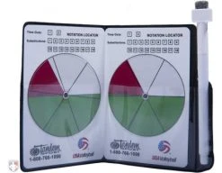 Tandem Sport Volleyball Referee Dual Rotation Locator