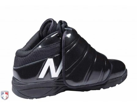 New Balance Referee And Umpire Shoes New Balance V3 Black & White Mid-Cut Umpire Plate Shoes - Image 2