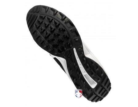 Mizuno Ambition 2 All-Surface Black & White Low-Cut Shoes - Image 6