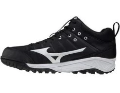 Mizuno Ambition 2 All-Surface Black & White Mid-Cut Shoes