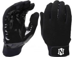 Neumann Officials Gloves Neumann All-Black Officials Gloves With Synthetic Palms