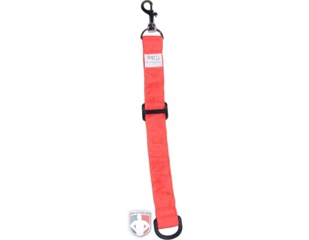 Smitty Officials Apparel Orange Nylon Chain Clip With Plastic Yard Marker Slide - Image 2