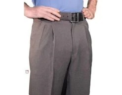 Smitty Umpire Smitty Heather Grey Umpire Base Pants With Expander Waistband