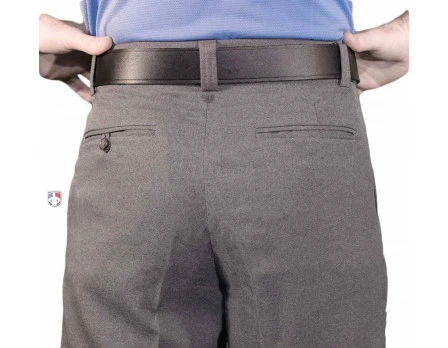 Smitty Umpire Smitty Heather Grey Umpire Base Pants With Expander Waistband - Image 3