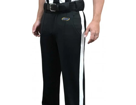Kentucky (KHSAA) Smitty Foul Weather Athletic Fit Black Football Referee Pants