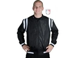 Smitty Officials Apparel Smitty Collegiate Style Basketball Referee Jacket - Black With White Trim
