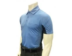 Smitty Umpire Smitty V2 Major League Replica Umpire Shirt - Sky Blue With Black