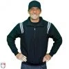Smitty Umpire Smitty Traditional Half-Zip Umpire Jacket - Black And White