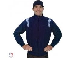 Smitty Umpire Smitty Major League Style Fleece Lined Umpire Jacket - Navy And Polo Blue