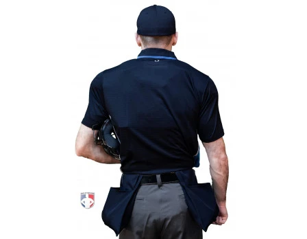 Smitty Umpire Smitty NCAA Softball Short Sleeve Body Flex Men's Umpire Shirt - Midnight Navy - Image 4