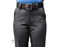 Smitty Umpire Smitty Women's Performance Poly Spandex Charcoal Grey Flat Front Combo Umpire Pants
