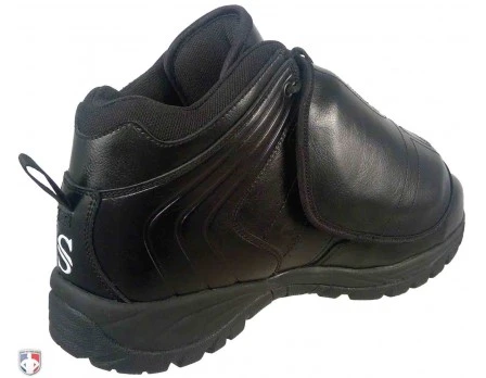 Smitty Umpire Smitty All-Black Mid-Cut Umpire Plate Shoes - Image 5