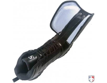 Smitty Umpire Smitty All-Black Mid-Cut Umpire Plate Shoes - Image 7
