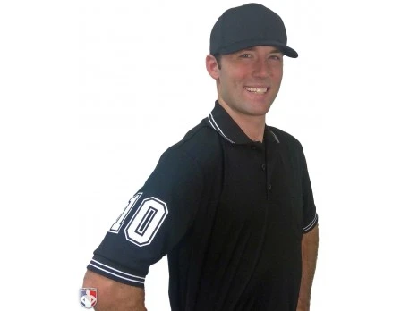 Smitty Umpire Smitty Pro Knit Umpire Shirt - Black - Image 4