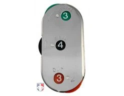 ALL-STAR Umpire Gear All-Star 3-Dial Steel Umpire Indicator - 4/3/3 Count