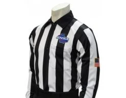 Georgia (GHSA) 2" Stripe Foul Weather Referee Shirt