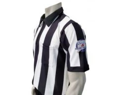 Central Connecticut (CCAFO) 2 1/4" Stripe Short Sleeve Football Referee Shirt