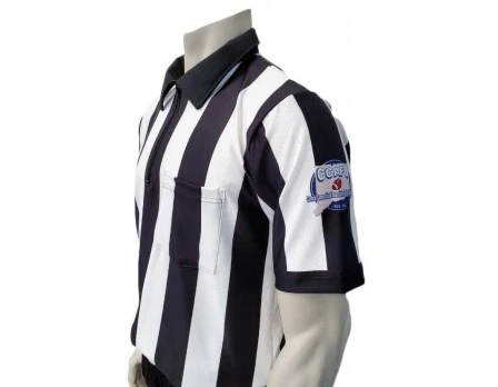Central Connecticut (CCAFO) 2 1/4" Stripe Short Sleeve Football Referee Shirt