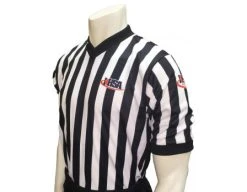 Illinois (IHSA) 1" Stripe V-Neck Men's Referee Shirt