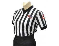 Illinois (IHSA) 1" Stripe V-Neck Women's Referee Shirt