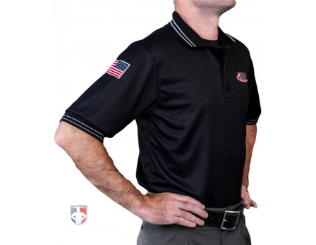 Illinois (IHSA) Umpire Shirt - Black - Image 3