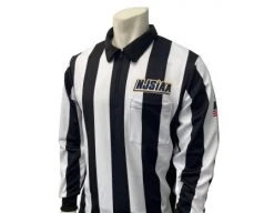 New Jersey (NJSIAA) 2 1/4" Stripe Foul Weather Football And Lacrosse Referee Shirt