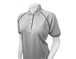 Smitty Officials Apparel Smitty Women's Mesh Volleyball Referee Shirt - Grey