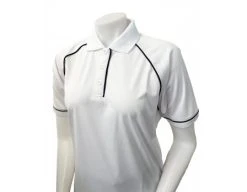 Smitty Officials Apparel Smitty Women's Mesh Volleyball Referee Shirt - White