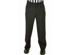 Smitty Officials Apparel Smitty Athletic Fit Flat Front Referee Pants With Western-Cut Pockets