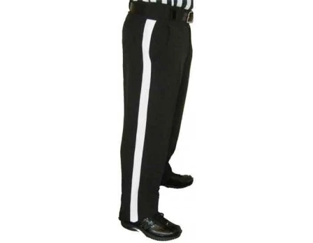 Smitty Officials Apparel Smitty Foul Weather Athletic Fit Black Football Referee Pants